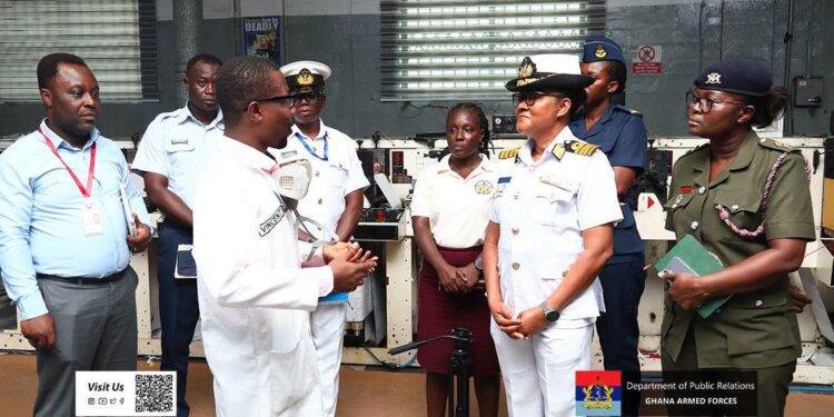 Ghana Armed Forces strengthens ties with Graphic Communications Group