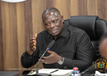Lands and Natural Resources Minister Emmanuel Armah-Kofi Buah