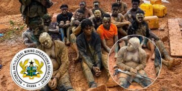 NAIMOS Arrests 19 Suspected Illegal Miners in Western Region Operation