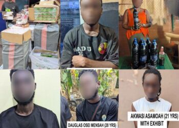 Police arrest 54 suspects in anti-drug operation across Ashanti Region