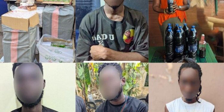 Police arrest 54 suspects in anti-drug operation across Ashanti Region