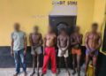 Police arrest nine suspects over narcotics and prostitution in Akyem Abomosu