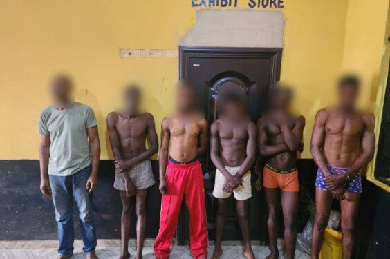 Police arrest nine suspects over narcotics and prostitution in Akyem Abomosu
