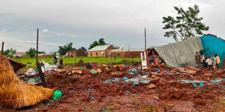 Rainstorm kills 12-year-old girl, destroys over 40 homes in Yendi