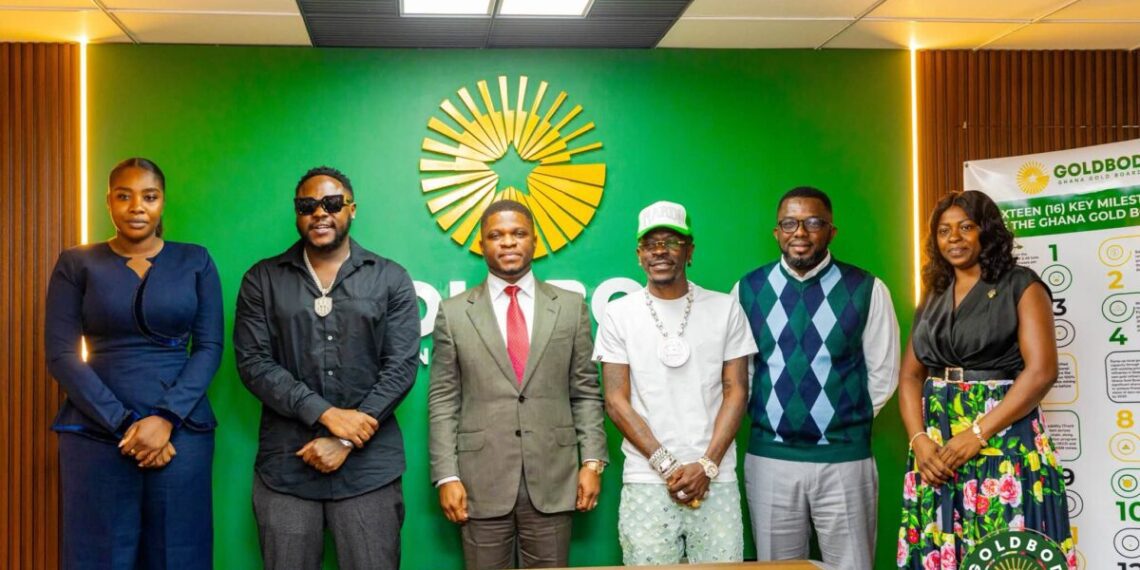 Shatta Wale, Medikal partner GoldBod to promote Made-in-Ghana jewellery