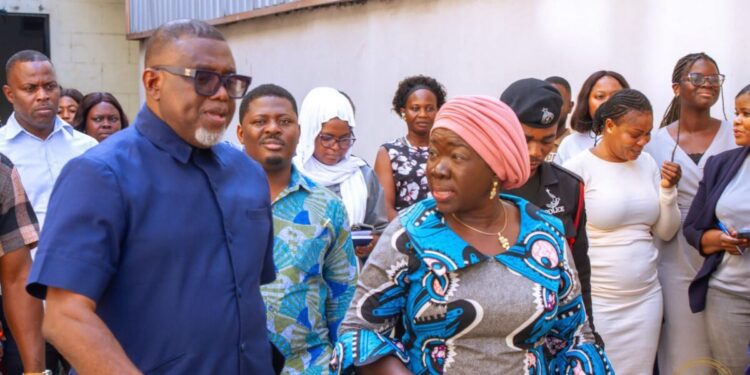 Trade Minister visits flood-hit 3 Dreamers Manufacturing Company