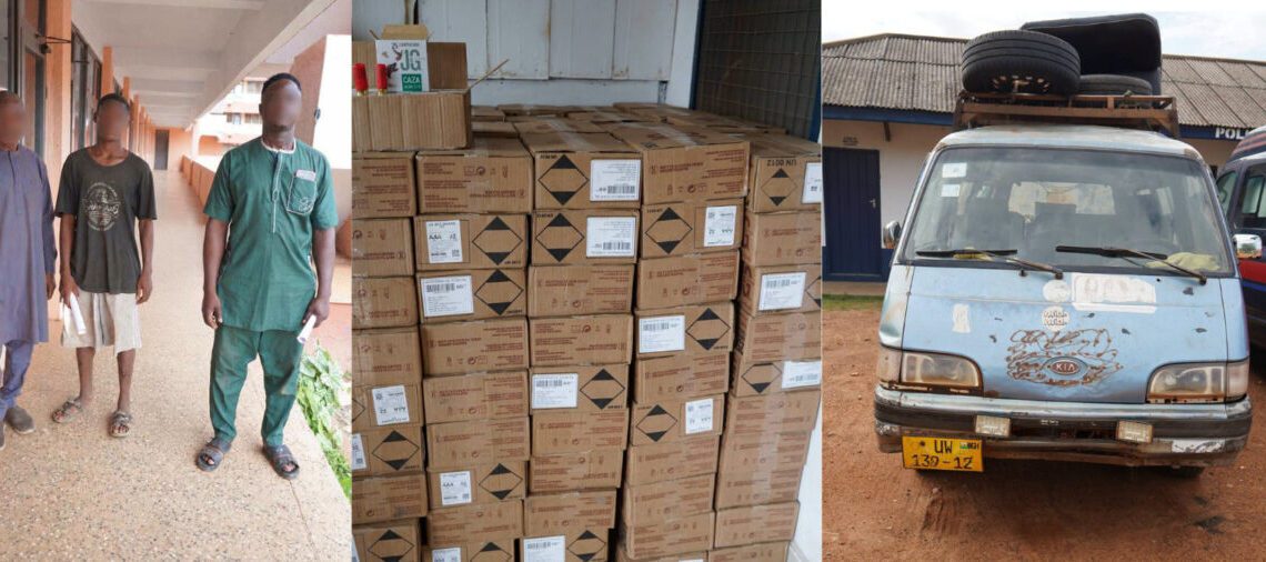Police intercept 50,000 rounds of ammunition in Upper West