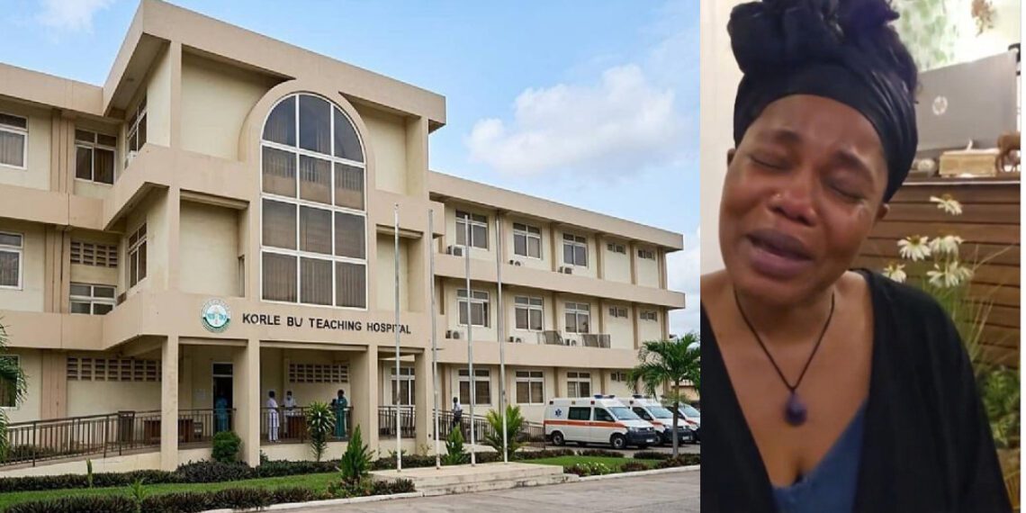 Mzbel’s sister reportedly dies at Korle Bu amid hospital bed shortages