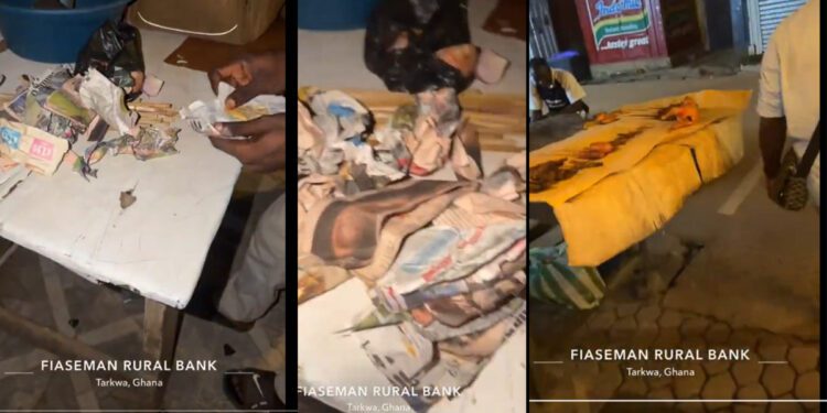 Pork seller in Tarkwa reportedly loses stock after cash allegedly turns into paper