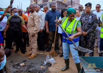 Vice President joins National Clean-Up Exercise in Nungua