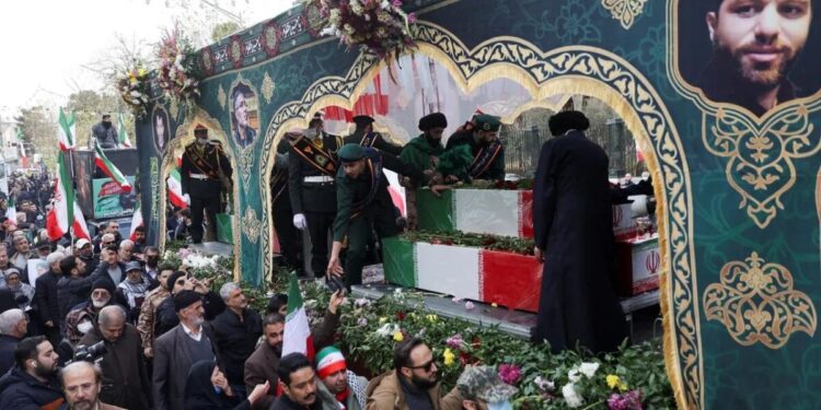 Explosions reported across Iran during the funeral of the assassinated ayatollah