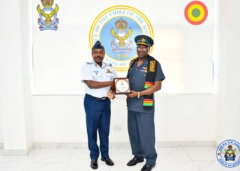 Zimbabwe Air Force Commander visits Ghana Air Force Headquarters