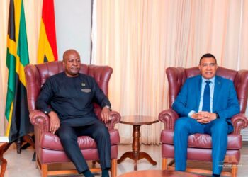 Mahama, Jamaican PM agree on direct flights, investment and health cooperation