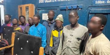 Police arrest nine suspects over robbery and murder in Fiapre