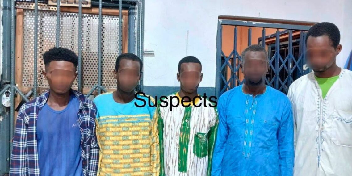 Police arrest six suspects in Upper West armed robbery crackdown