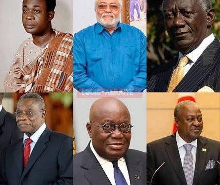 Presidents of Ghana till date