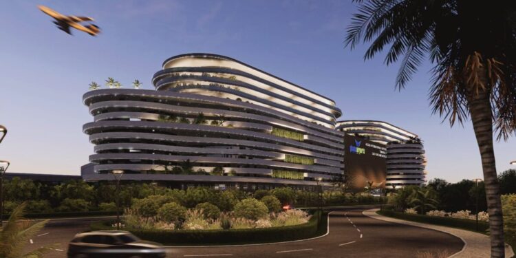 Government shares renderings of new multi-tiered carpark and airport hotels complex
