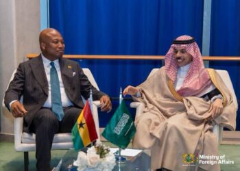 Ghana and Saudi Arabia discuss investment in railway development and energy infrastructure