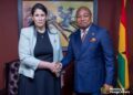 Honourable Samuel Okudzeto Ablakwa (MP), Minister for Foreign Affairs, holds fruitful discussions with Her Excellency Ambassador Selma Malika Haddadi, Deputy Chairperson of the African Union