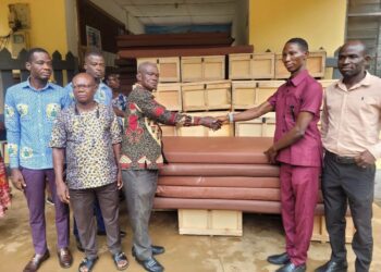 Lighting up hopes: Nkwanta SHS teachers extend a helping hand to 50 SHS freshers