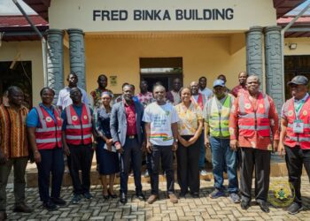 Akandoh embarks on monitoring visit to Upper East Region