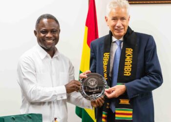 Akandoh engages Global Fund on health commodities and programme sustainability
