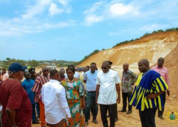 Trade Minister inspects site for Cape Coast garment factory