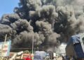Fire guts plastic factory at Kwame Nkrumah Circle