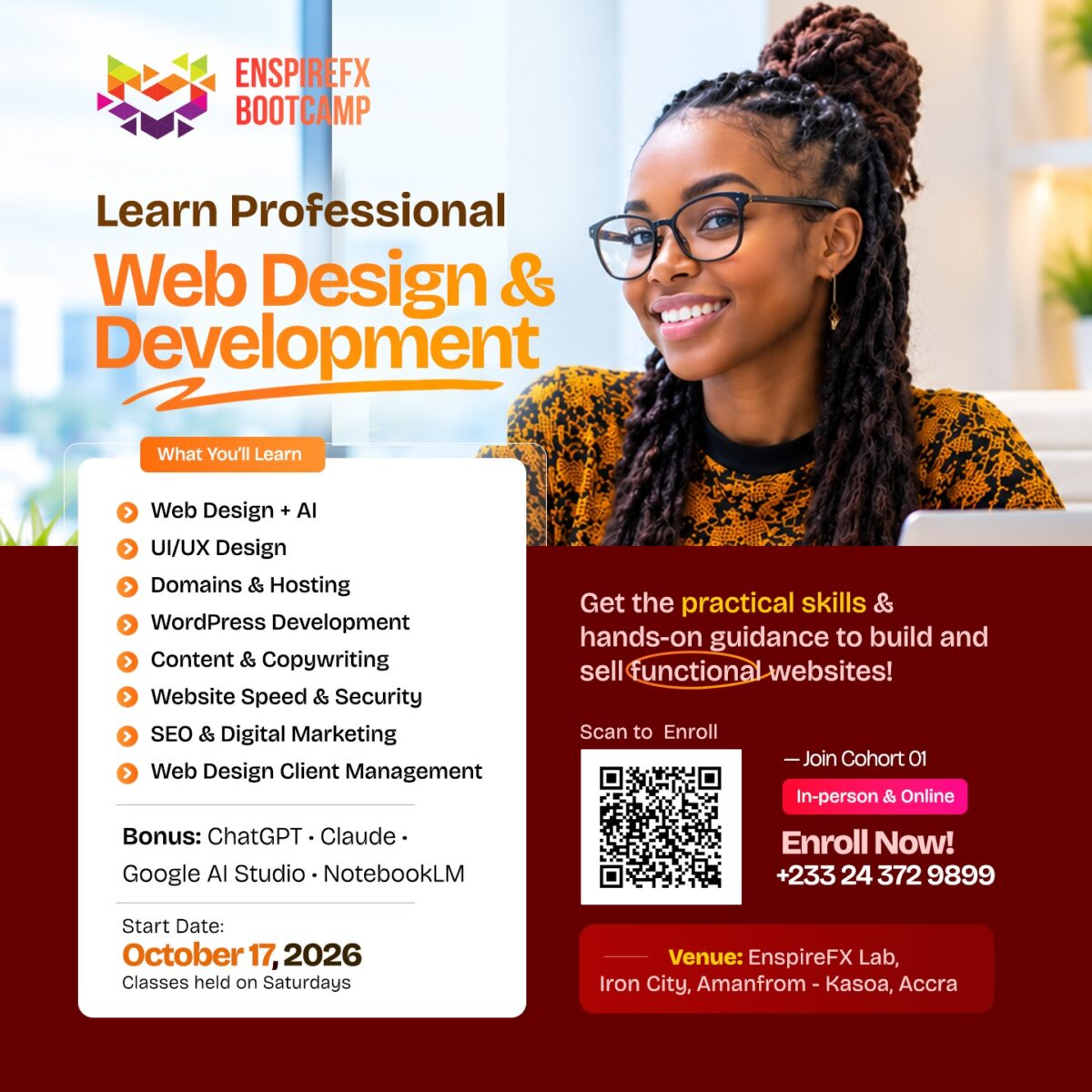 Web Design School in Accra, Ghana