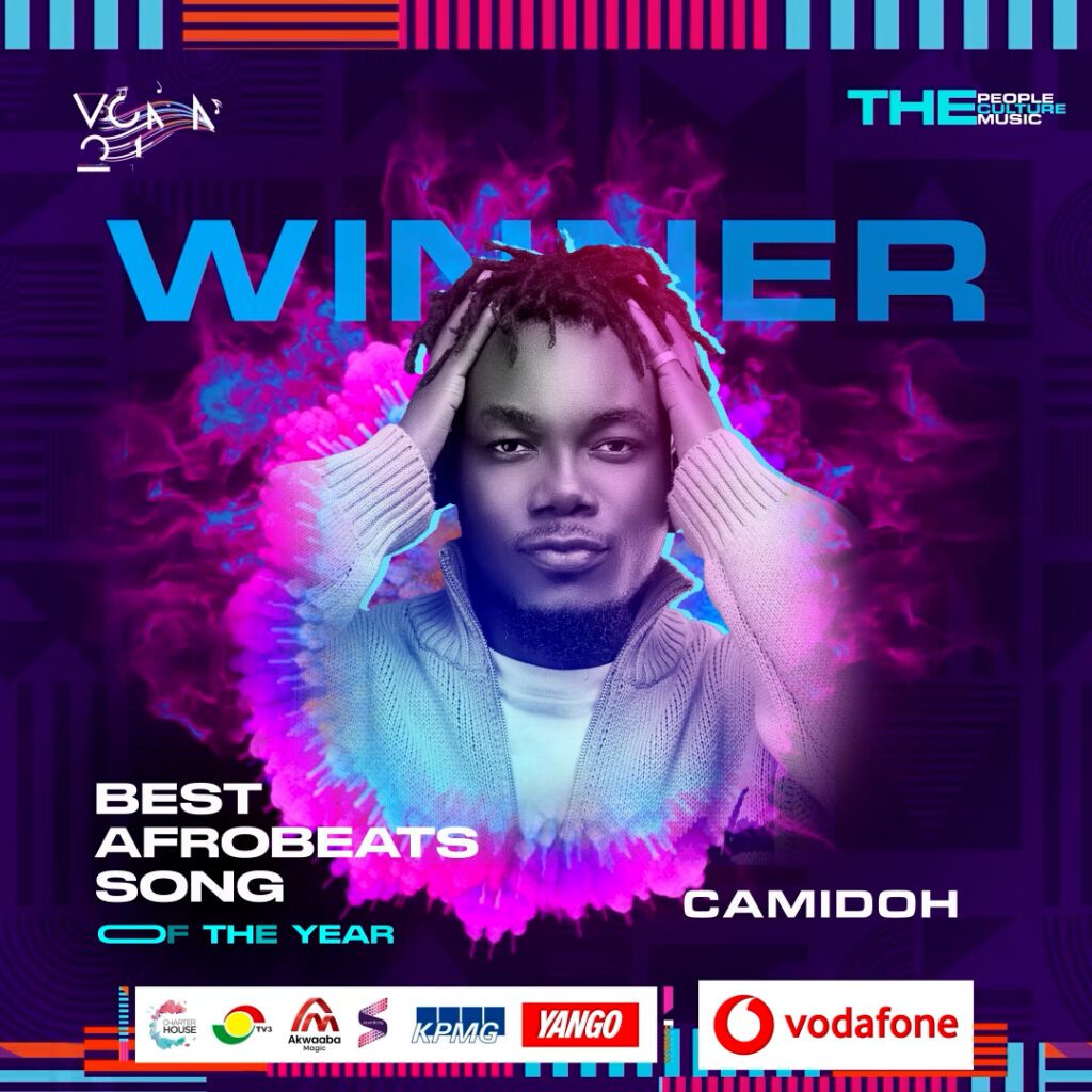 Afrobeats Song of the Year - VGMA 2023 Winners