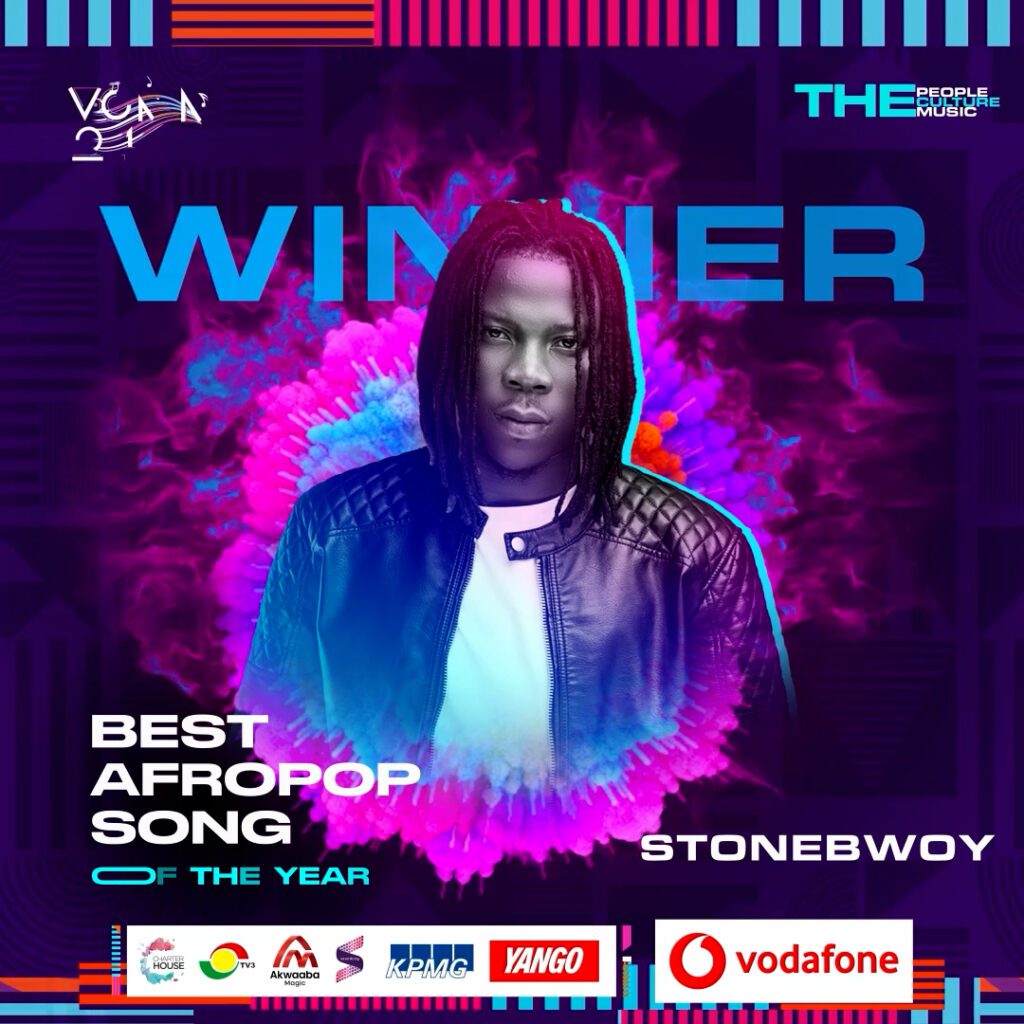 Best AfroPop Song of the Year - VGMA 2023 Winners
