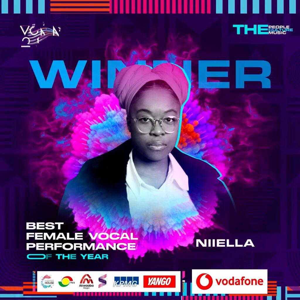 Female Vocal Performance of the Year - VGMA 2023 Winners