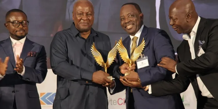 KGL Group Chairman, Alex Apau Dadey, Recognized with Two Awards at CEOs Summit