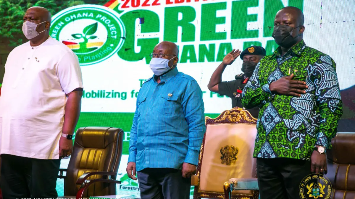 President Akufo-Addo to kickstart the Green Ghana campaign on June 10