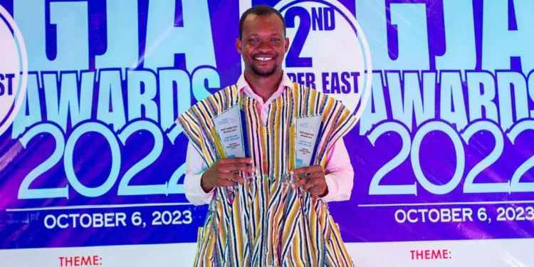 Anthony Adongo Apubeo wins two Awards at Upper East Regional GJA Awards: Ghana News