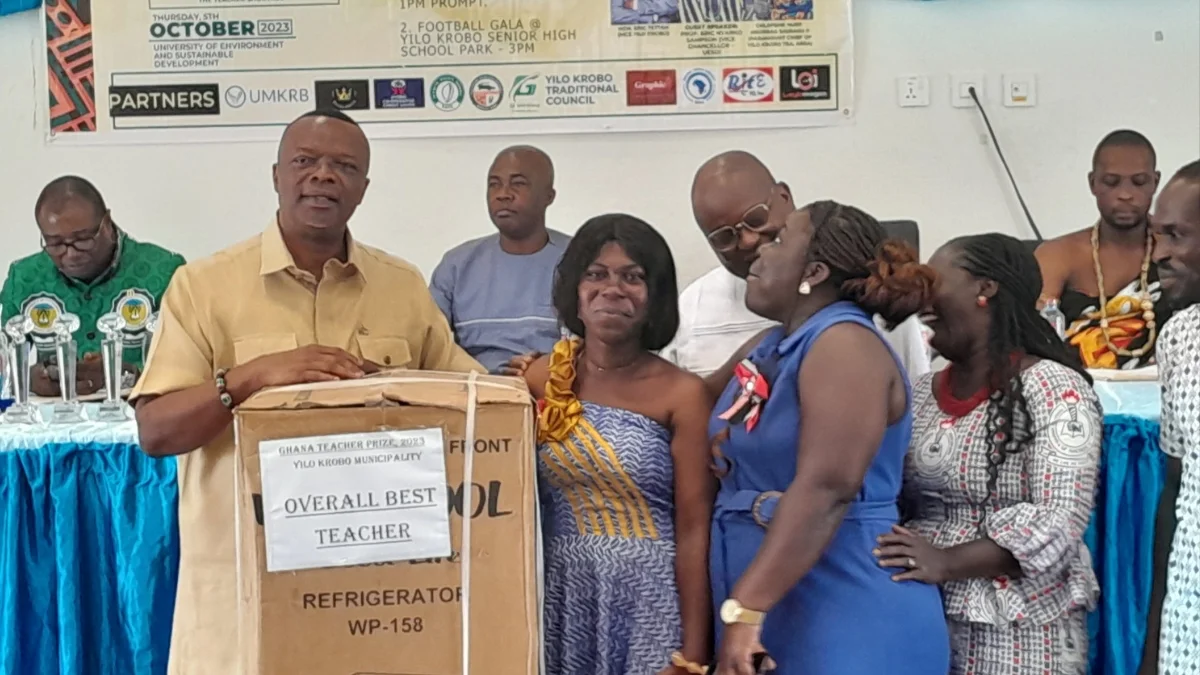 Augustina Nagai named overall best teacher in Yilo Krobo Municipality: Ghana News