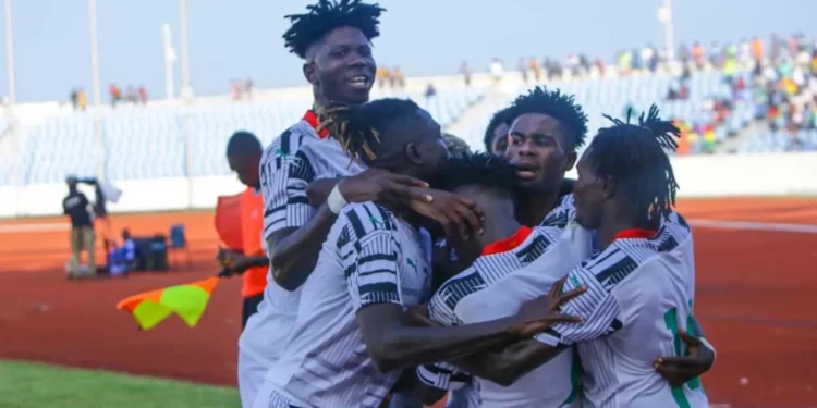 Ghana vs Nigeria: Black Galaxies beat Nigeria 2 - 0 in first leg CHAN 2023 Qualifier match in Cape Coast