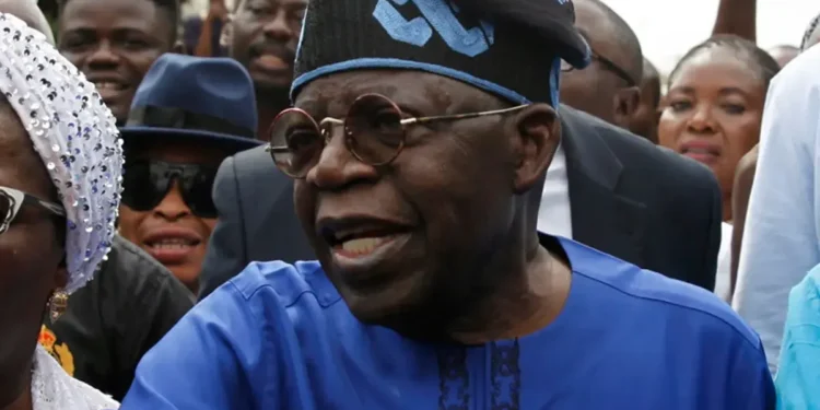 Partial results of contested presidential election show Nigeria ruling party candidate Bola Tinubu in the leads