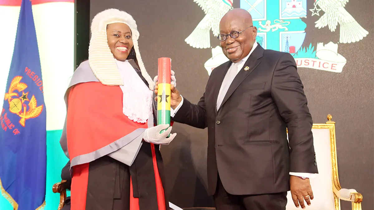 President Akufo-Addo nominates Justice Gertrude Torkornoo as new Chief Justice