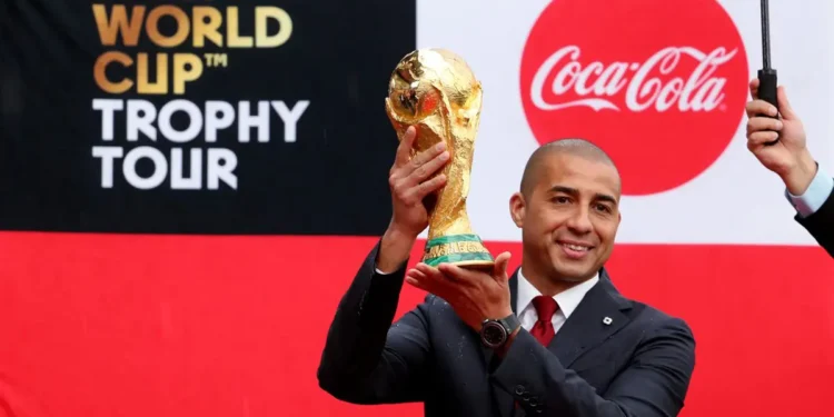 World Cup trophy makes its first stop in Ghana on the Coca-Cola World Cup Trophy tour
