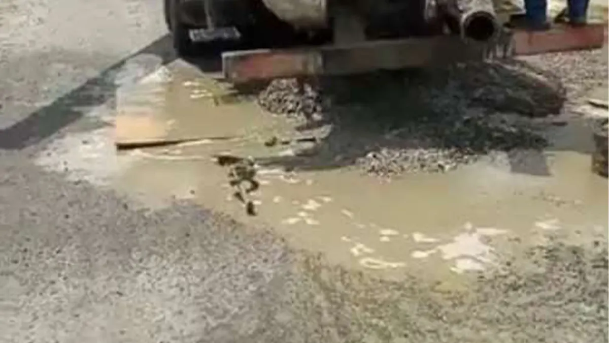 Accra: 3 persons fined for spilling concrete on road