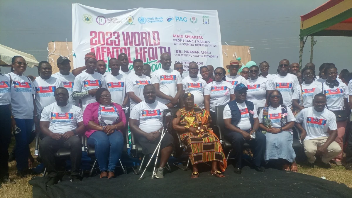 GHS Representative urges media to address mental health issues on World Mental Health Day: Ghana News