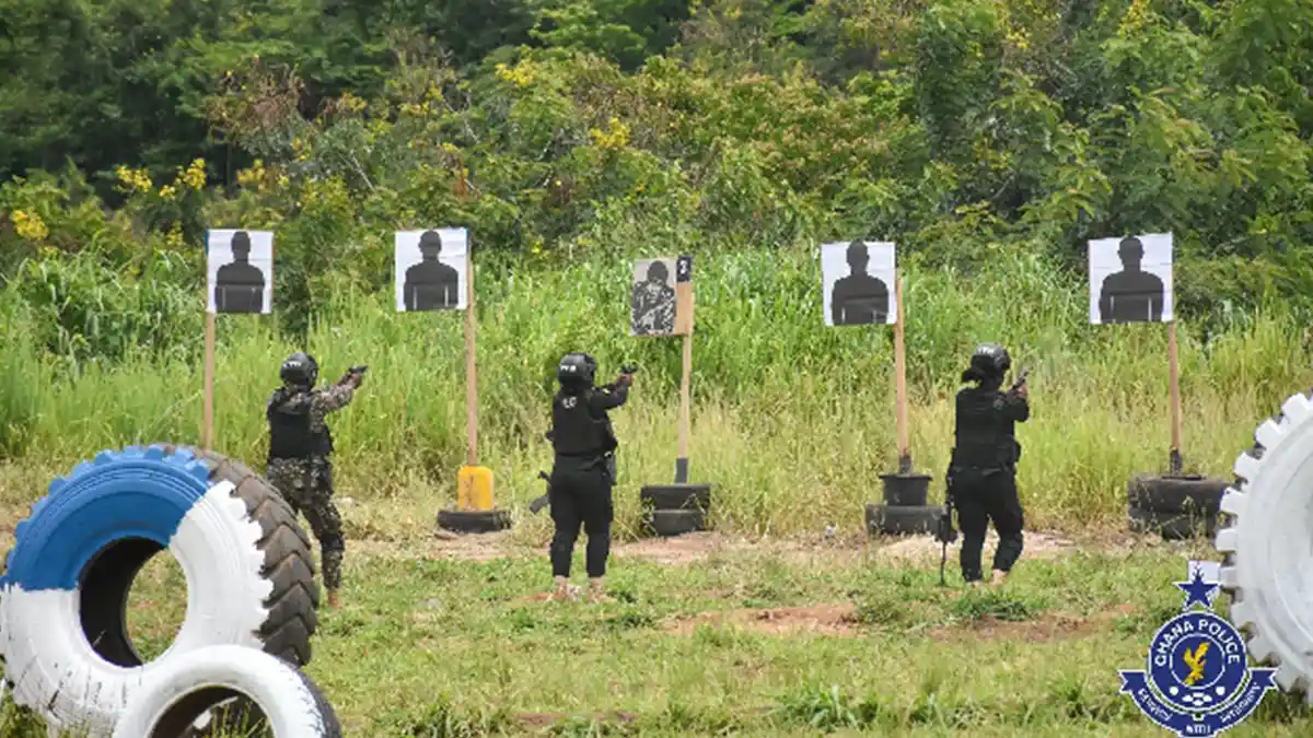 Ghana Police Service to establish firing range for firearms training amid crackdown on illegal possession