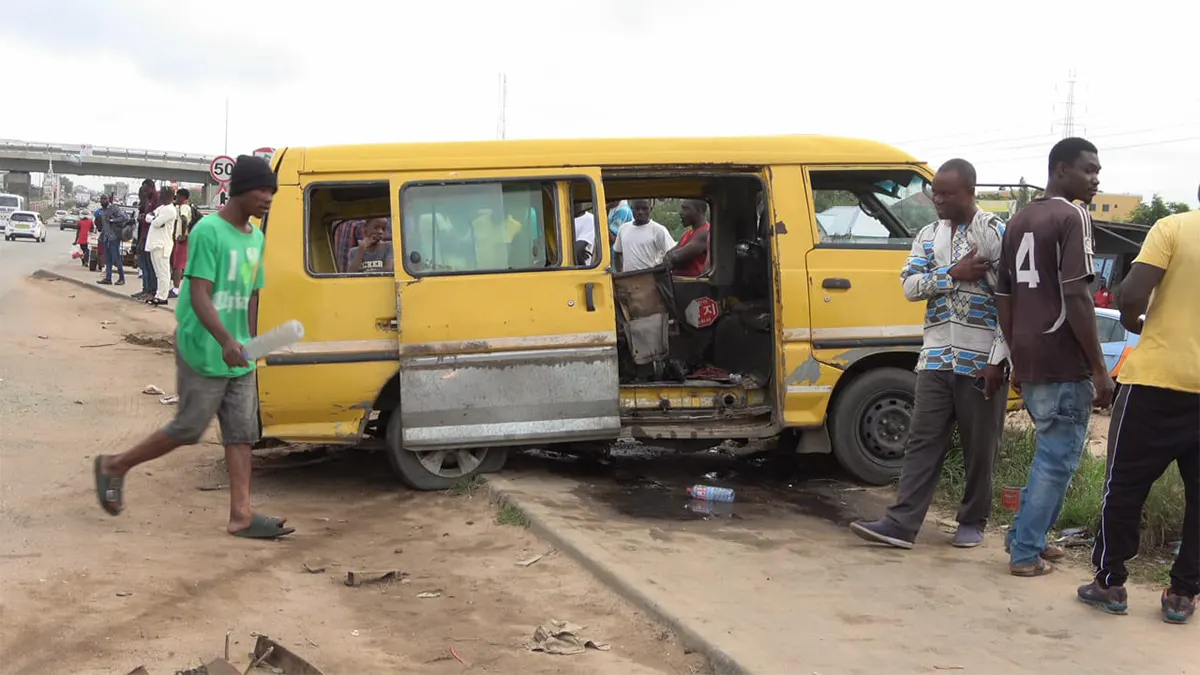 2 drivers in coma after Kasoa-Winneba Highway collision