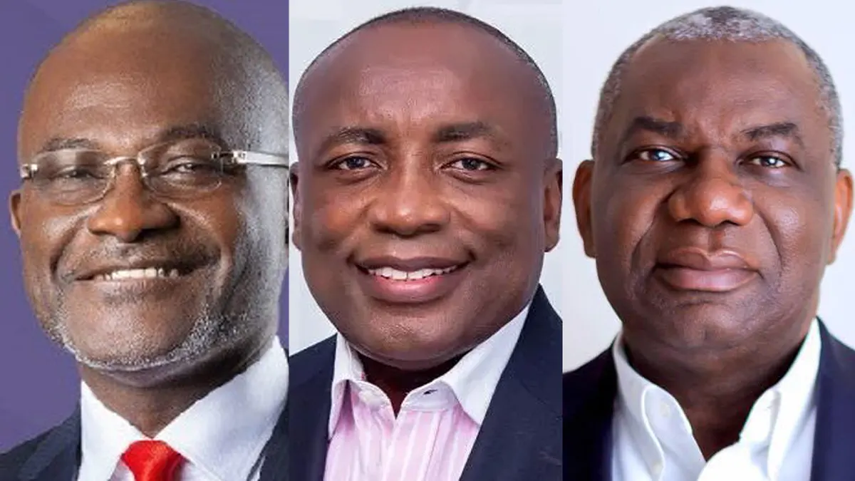 NPP presidential aspirants vetting: Kennedy Agyapong, Boakye Agyarko, and Kwabena Agyepong take turns today