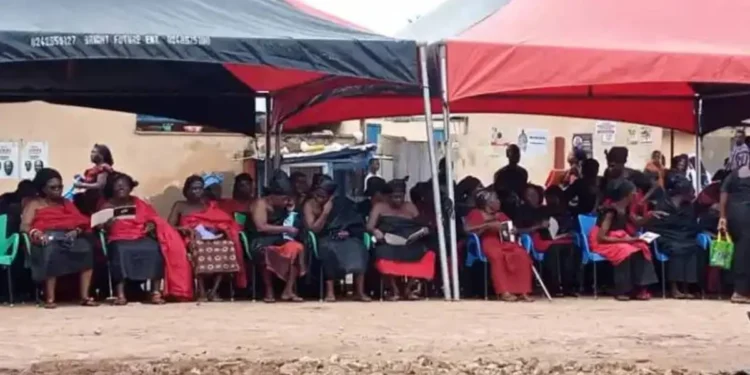 Late Akwamuhene of Kadjebi Traditional Area laid to rest: Ghana News
