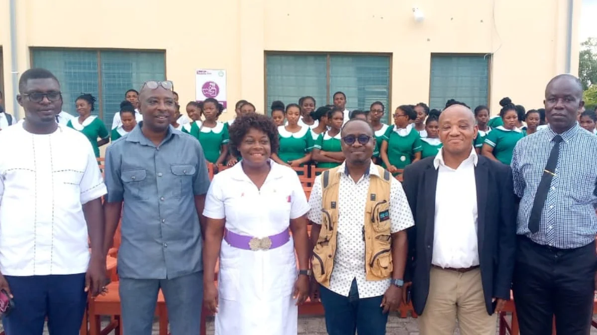 MCE donates student armchairs valued at GH₵250,000 to Keta Nurses and Midwifery Training College: Ghana News