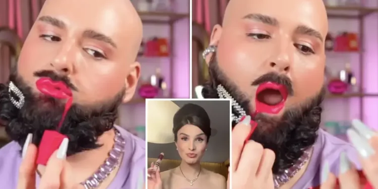 US cosmetic brand faces backlash for using men in lipstick ad