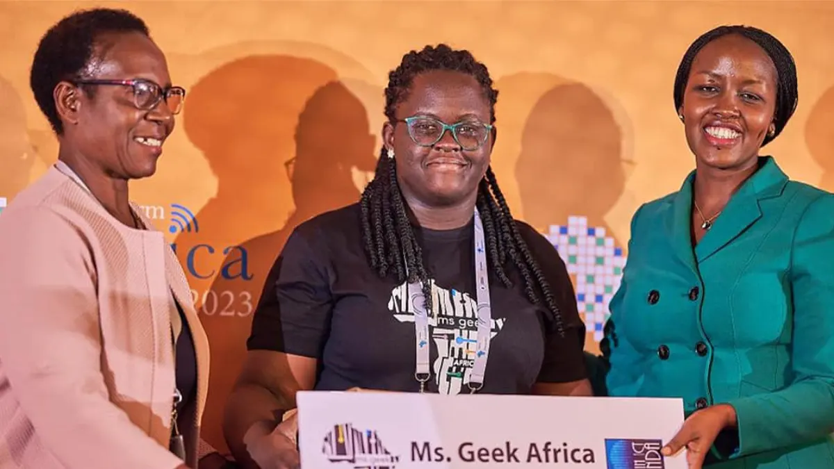 University of Cape Coast final year student crowned Ms Geek Africa 2023 in Zimbabwe