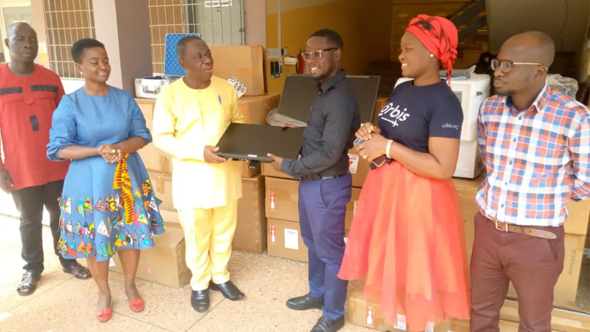 Orbis International supports five hospitals in Ashanti with eye care equipment